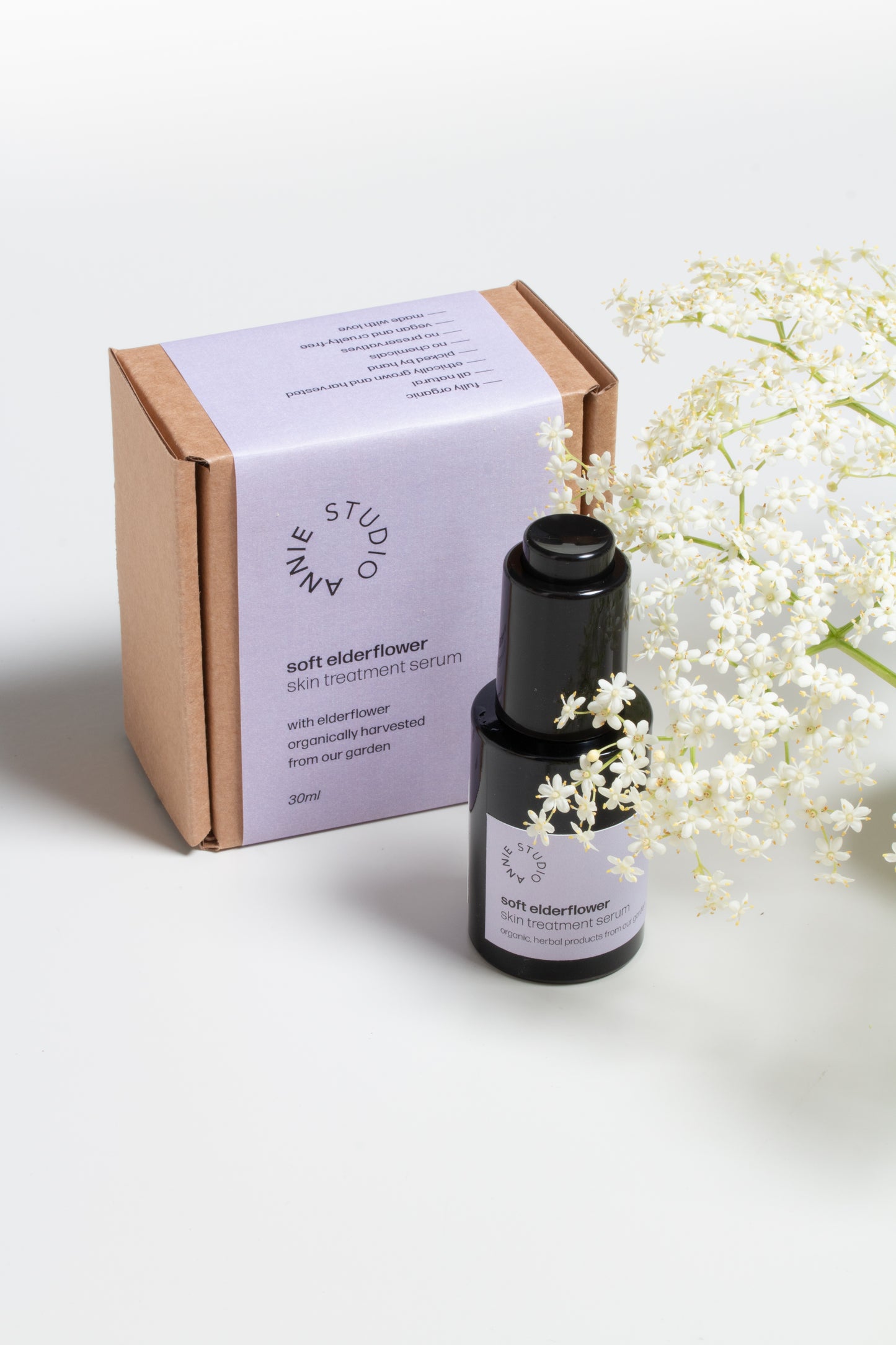 soft elderflower treatment serum