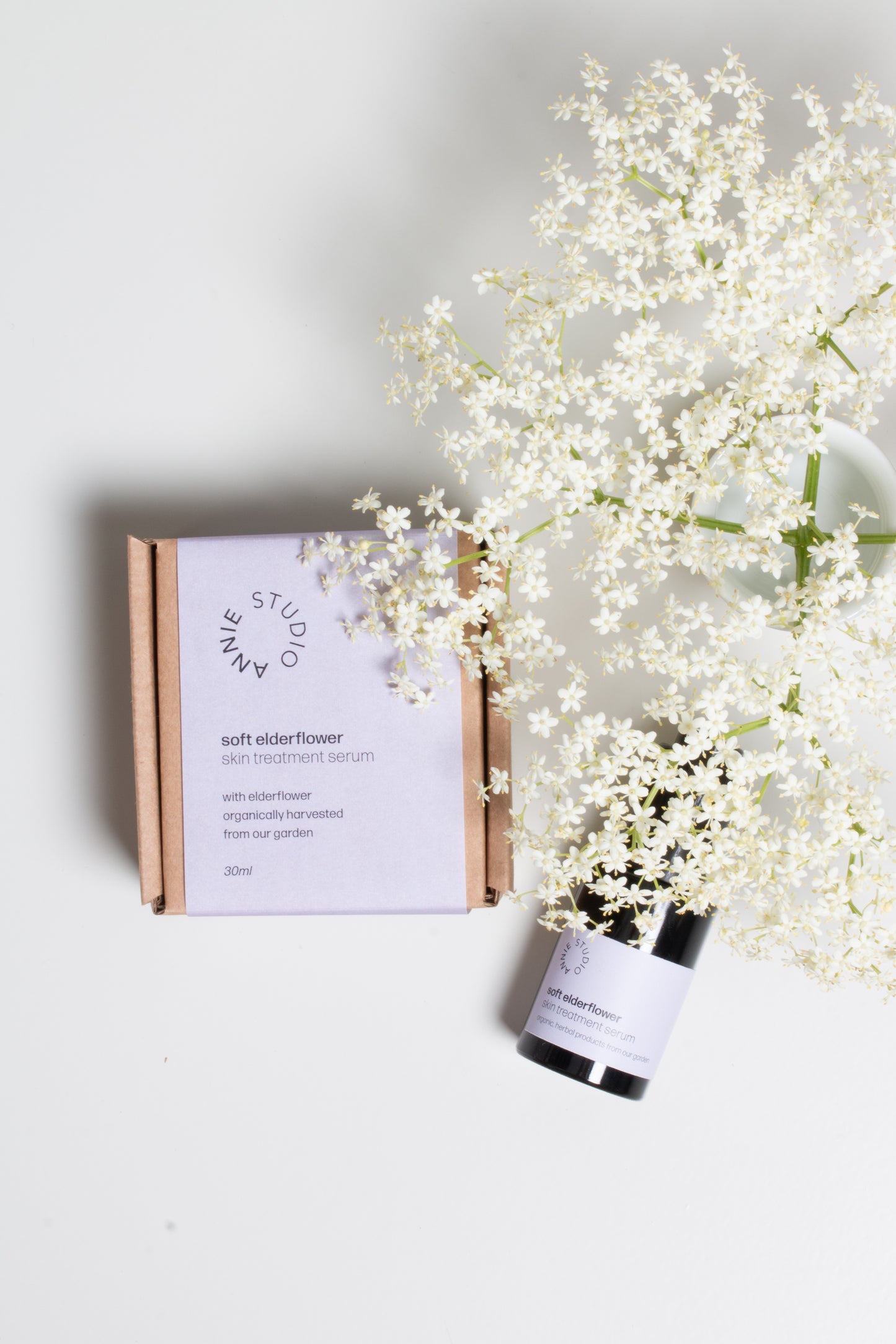soft elderflower treatment serum