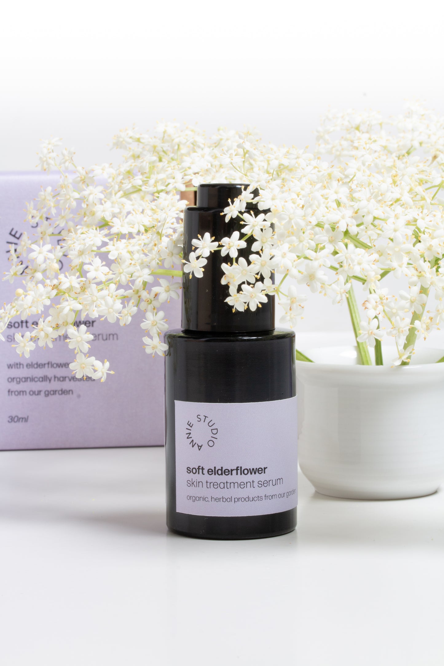 soft elderflower treatment serum